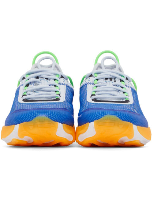 Nike Grey & Blue React Live Premium Sneakers