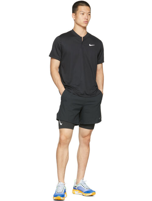 Nike Grey & Blue React Live Premium Sneakers