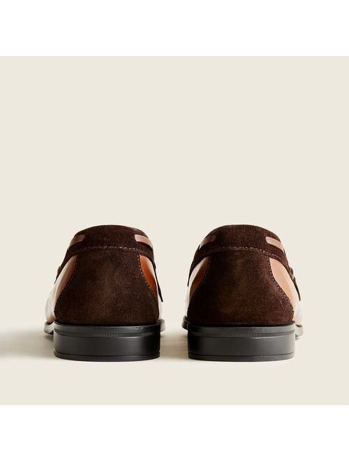 J.Crew Camden leather kiltie tassel loafers