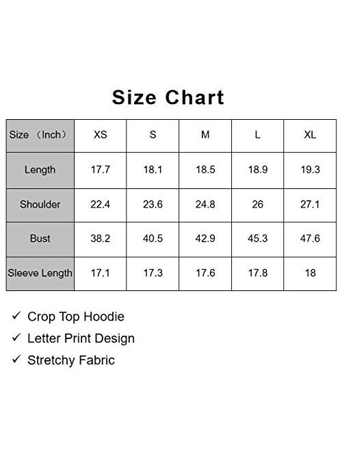 SweatyRocks Women's Tie Dye Long Sleeve Workout Crop Top Sweatshirt Hoodies