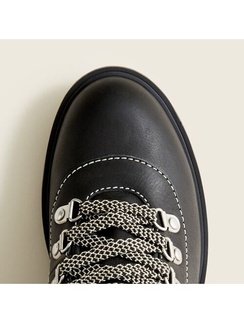 J.Crew Lightweight leather Nordic boots