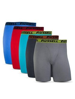 Men's All Day Comfort Long Leg Boxer Briefs (5 Pack)