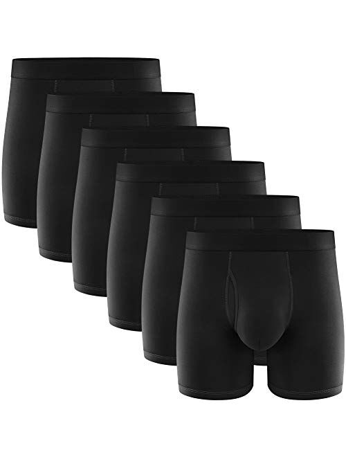 ILUVIT Boxer Briefs Mens Underwear Men Pack Soft Cotton Open Fly Underwear