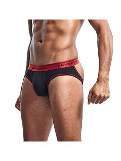 SKYSPER Men's Jockstrap Athletic Supporter Jock Straps Male Underwear