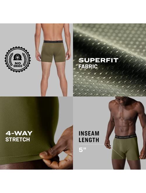 Pair of Thieves Super Fit Men’s Boxer Briefs, 3 Pack Underwear, AMZ Exclusive