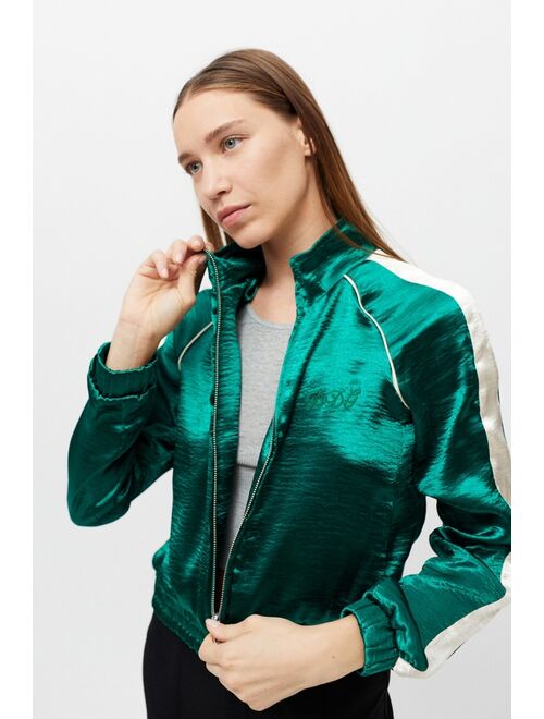 BDG Luxe Satin Track Jacket