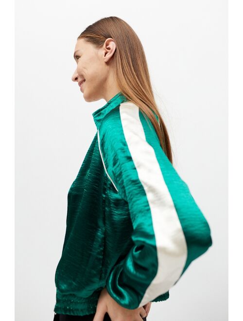 BDG Luxe Satin Track Jacket