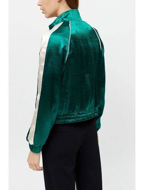 BDG Luxe Satin Track Jacket