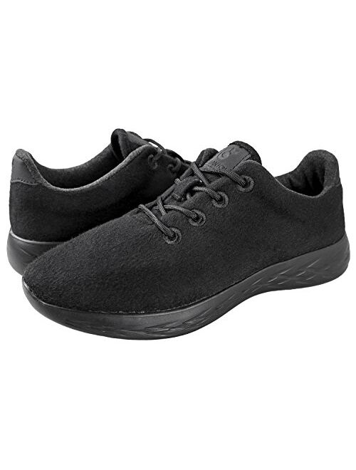 Urban Fox Mens Parker Wool Sneakers | Wool Shoes | Runners Running Shoes | Walking Shoe for Men | Slip On