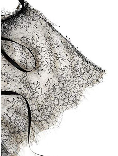 SweatyRocks Women's Floral Lace Underwire Bra and Panty 2 Piece Lingerie Set