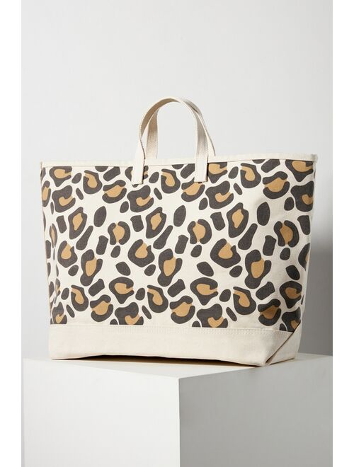 Anthropologie Leopard Tote Bag