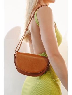 High Style Brown Crossbody Bag