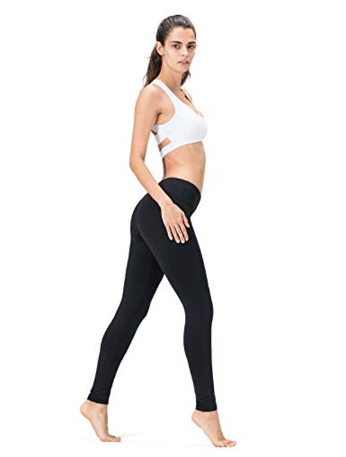 NAVISKIN Women's Fleece Lined Leggings Slimming Warm Thermal Tights Yoga Pants Inner Pocket