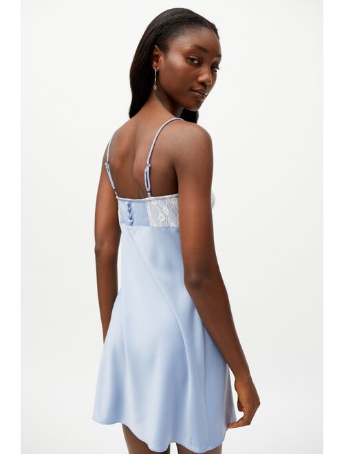 Urban outfitters UO Perrie Lace-Inset Slip Dress