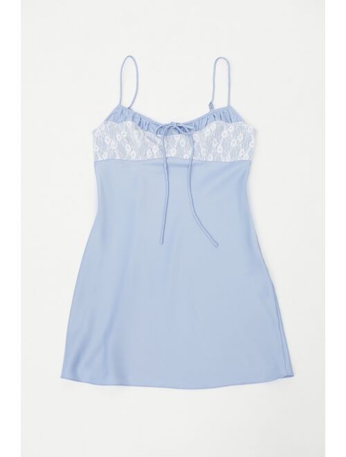 Urban outfitters UO Perrie Lace-Inset Slip Dress