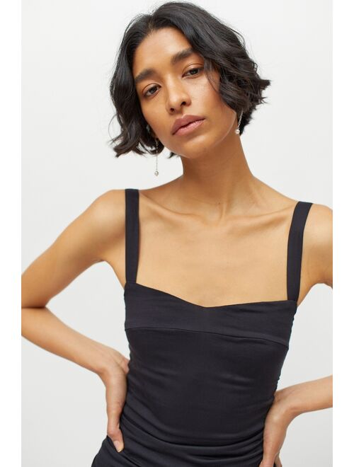 Urban outfitters UO Claira Ruched Bodycon Mini Dress