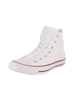 Chuck Taylor All Star High Top Sneaker, Black (White Sole), Size