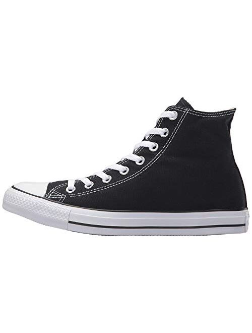 Converse Chuck Taylor All Star High Top Sneaker, Black (White Sole), Size