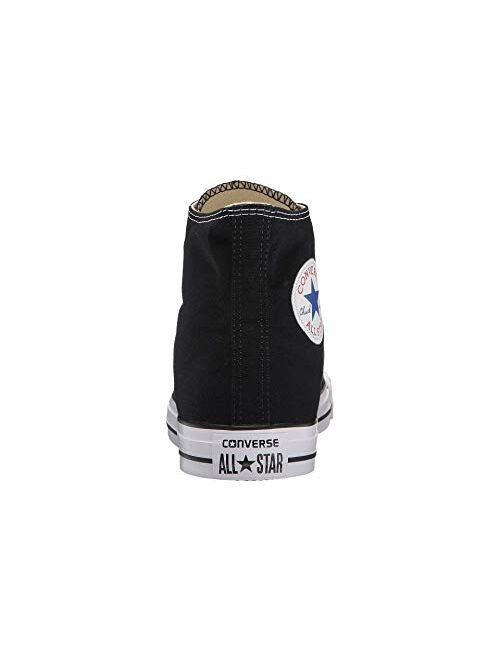 Converse Chuck Taylor All Star High Top Sneaker, Black (White Sole), Size