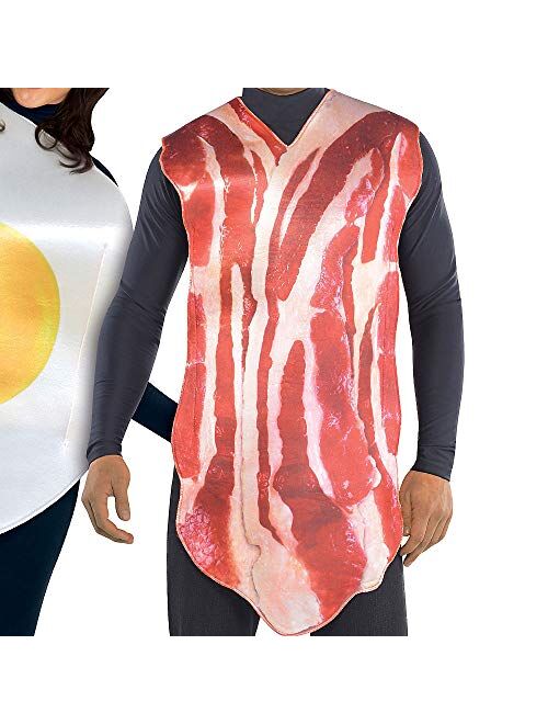 AMSCAN Bacon and Egg Halloween Costume for Adults, Standard, with Included Accessories