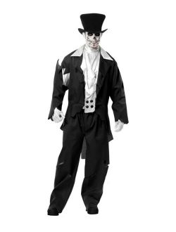 BuySeasons Men's Ghost Groom Adult Costume