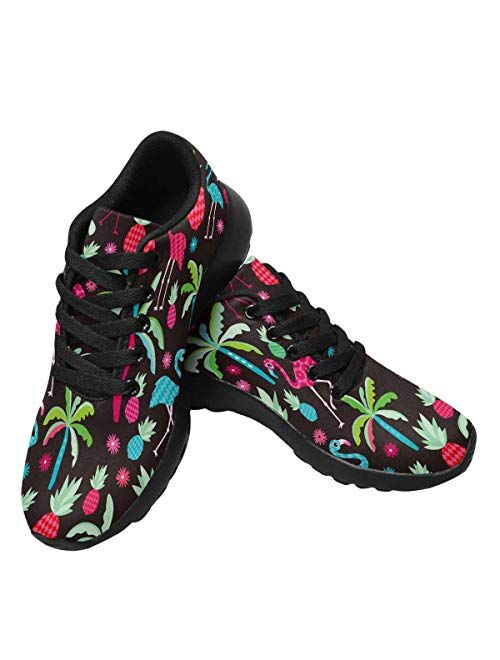 InterestPrint Women's Running Shoes - Casual Breathable Athletic Tennis Sneakers (US6-US15)