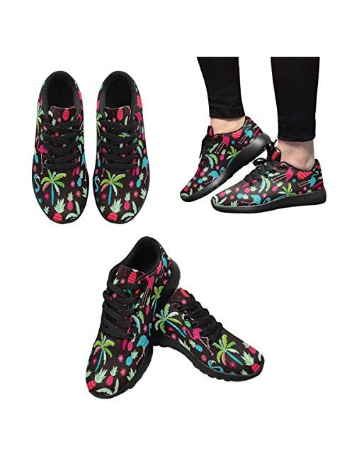 InterestPrint Women's Running Shoes - Casual Breathable Athletic Tennis Sneakers (US6-US15)