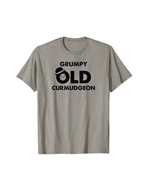 Grumpy Old Curmudgeon Funny Over the Hill Gag Gift T-Shirt