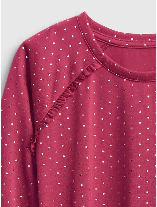 GAP Kids 100% Recycled Polyester Polka Dot Nightgown