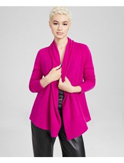 Cashmere Open-Front Cardigan, In Regular and Petites, Created for Macy's