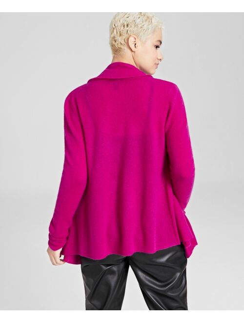 Charter Club Cashmere Open-Front Cardigan, In Regular and Petites, Created for Macy's