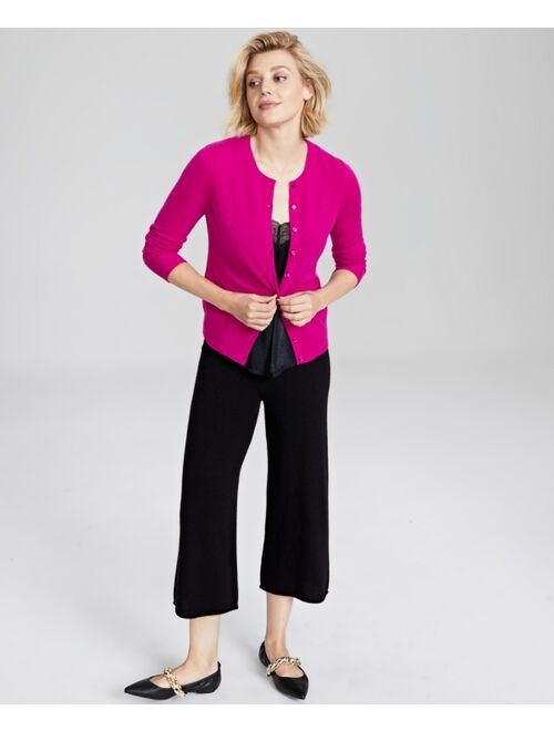 Charter Club Cashmere Button Cardigan, Created for Macy's