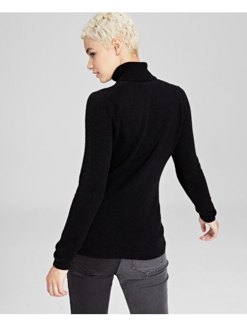 Charter Club Cashmere Turtleneck Sweater, In Regular and Petites, Created for Macys