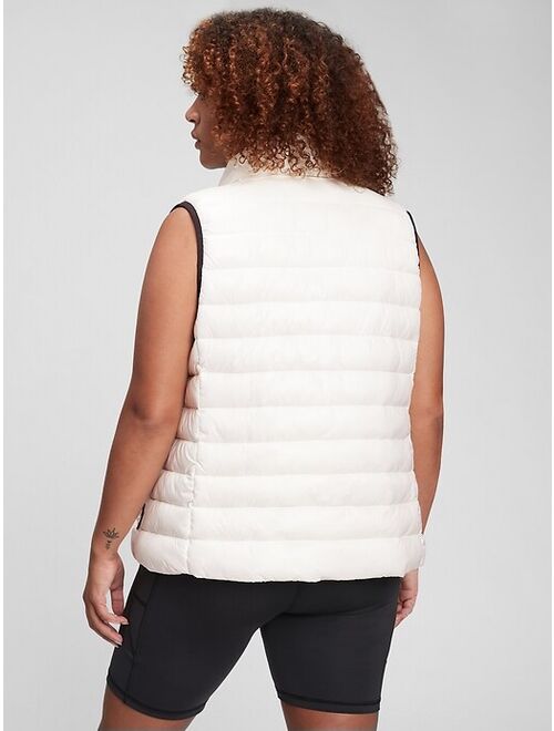 GAP 100% Recycled Nylon Lightweight Puffer Vest