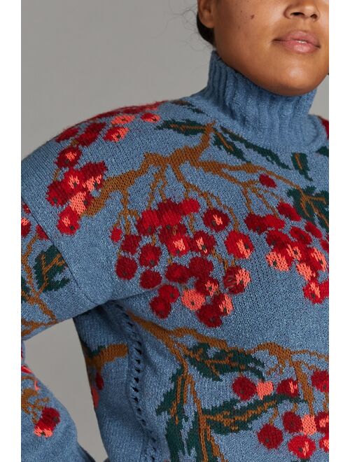 Cecilia Prado Blossom Mock Neck Sweater