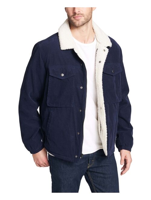 Buy Levi's Men's Fleece-Lined Corduroy Trucker Jacket online | Topofstyle
