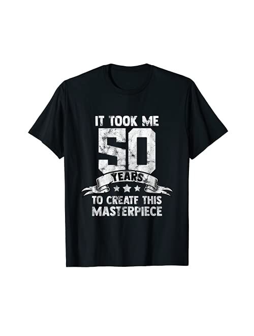 Buy Humerus 50 Years Old Joke 50th Birthday Sarcastic Gag Gift T-Shirt ...