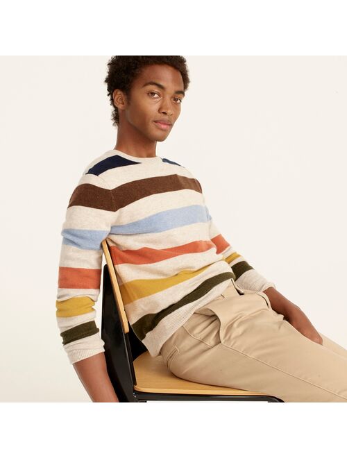 J.Crew Cashmere crewneck sweater in stripe