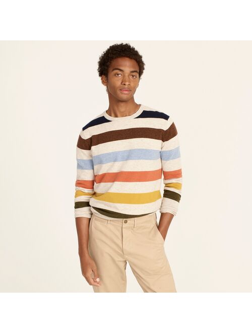 J.Crew Cashmere crewneck sweater in stripe