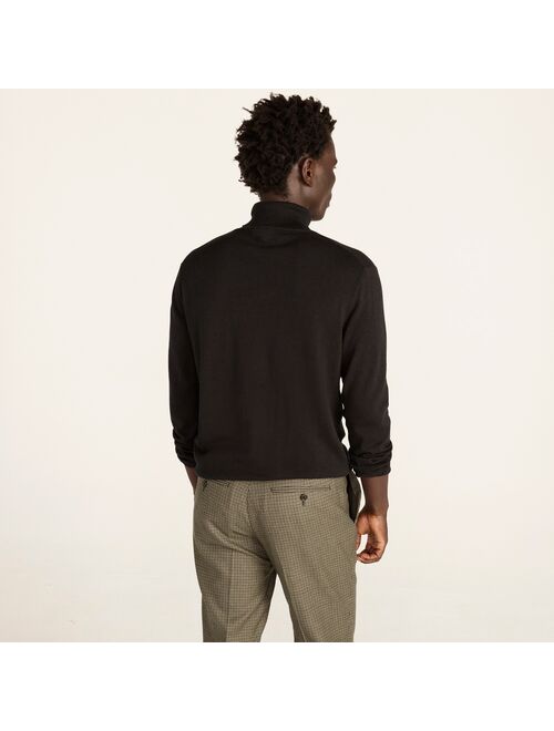 J.Crew Cotton-silk turtleneck sweater