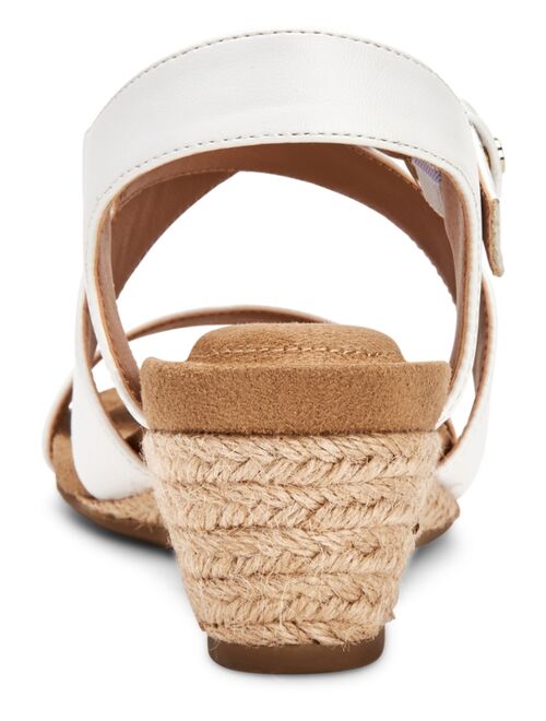Giani Bernini Blythee Memory-Foam Wedge Sandals, Created for Macy's