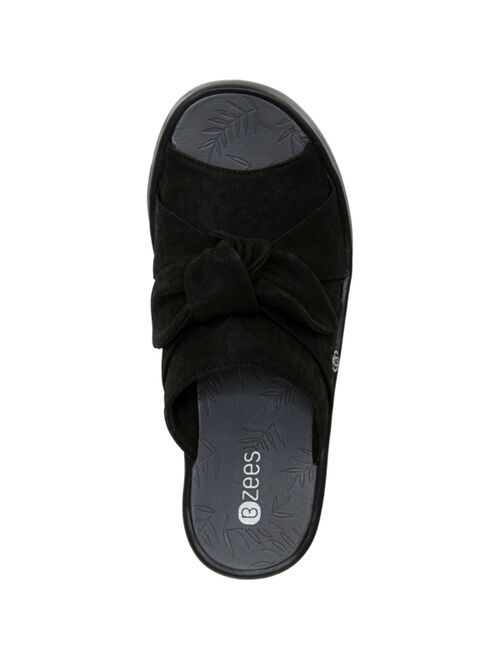 Bzees Smile Washable Slip-on Sandals