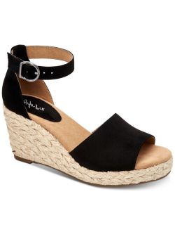 Style & Co Seleeney Wedge Sandals, Created for Macy's