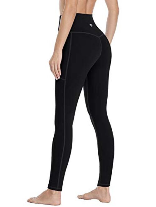 Heathyoga Leggings with Pockets for Women High Waisted Yoga Pants for Women with Pockets Workout Leggings for Women