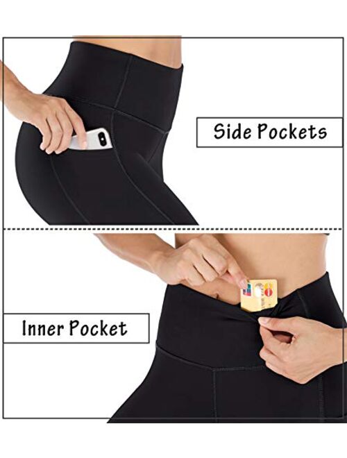 Heathyoga Leggings with Pockets for Women High Waisted Yoga Pants for Women with Pockets Workout Leggings for Women