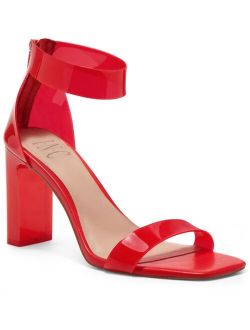 Women's Makenna Two-Piece Clear Vinyl Dress Sandals, Created for Macy's