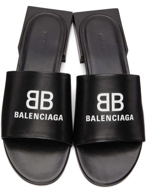 Balenciaga Black Box Sandals