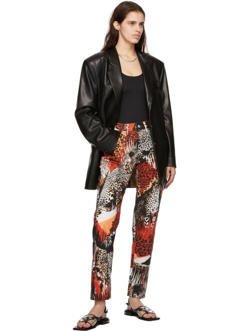 Toga Pulla Black Clear Strap Sandals