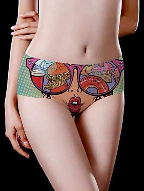 Funny Underwear for Women Funny Womens Underwear Funny Panties cat Underwear for Women