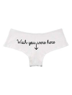 Wish You were Here Arrow Funny Women's Boyshort Underwear Panties